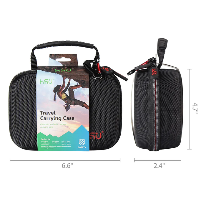 Compact GoPro Small Carrying Case - Secure Storage Solution