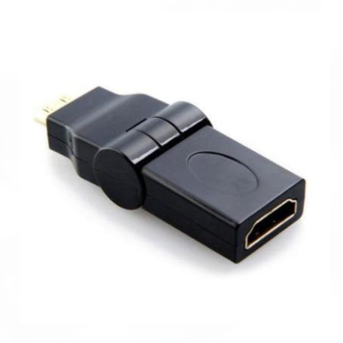 Multi Angle HDMI Female To HDMI Adapter Black