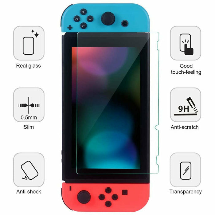 Smatree Hard Protective Case with Screen Protector for Nintendo Switch - All-Around Protection and Enhanced Comfort
