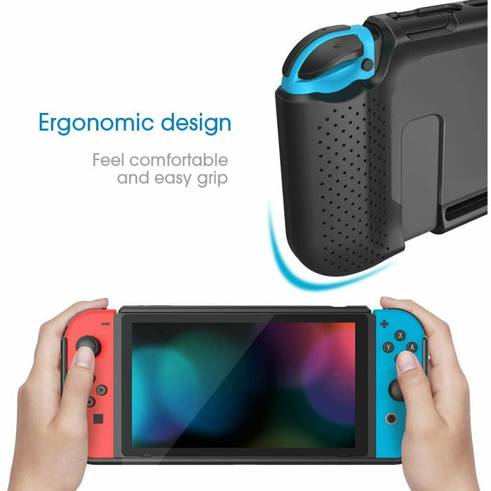 Smatree Hard Protective Case with Screen Protector for Nintendo Switch - All-Around Protection and Enhanced Comfort
