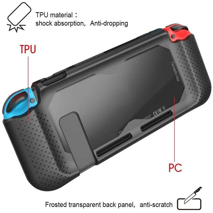 Smatree Case for Nintendo Switch,TPU Grip Hard Protective Cover NC30-Nintendo Switch Skins, Faceplates & Cases-SAMA-brands-world.ca
