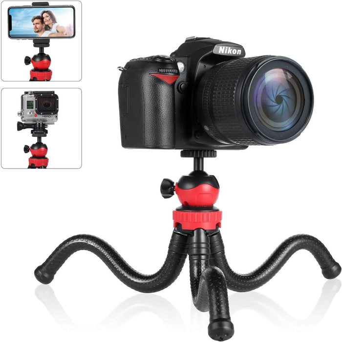 Flexible Tripod for iPhone & Cameras (Camera not include)