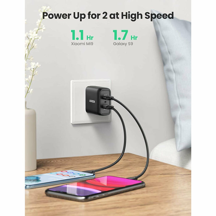 fast charging 3.0 36W double wall charger QC USB fast... UGREEN-brands-world.ca