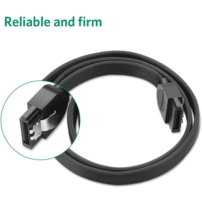 SATA III cable 3 pack straight 6Gbps SATA data with locking... UGREEN-brands-world.ca