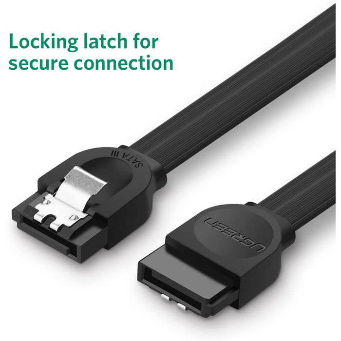 SATA III cable 3 pack straight 6Gbps SATA data with locking... UGREEN-brands-world.ca