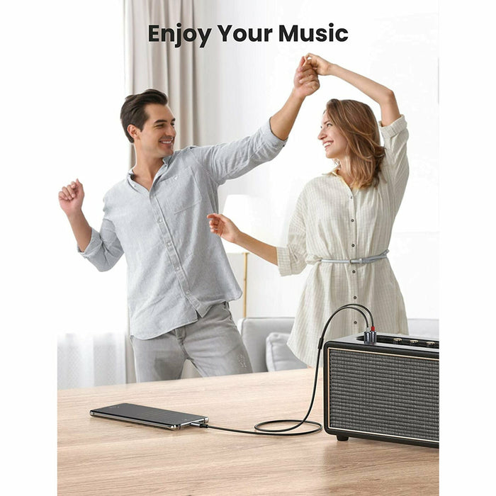 UGREEN Gold Plated USB Type C to 2RCA Audio Auxiliary Stereo Y Splitter Cable