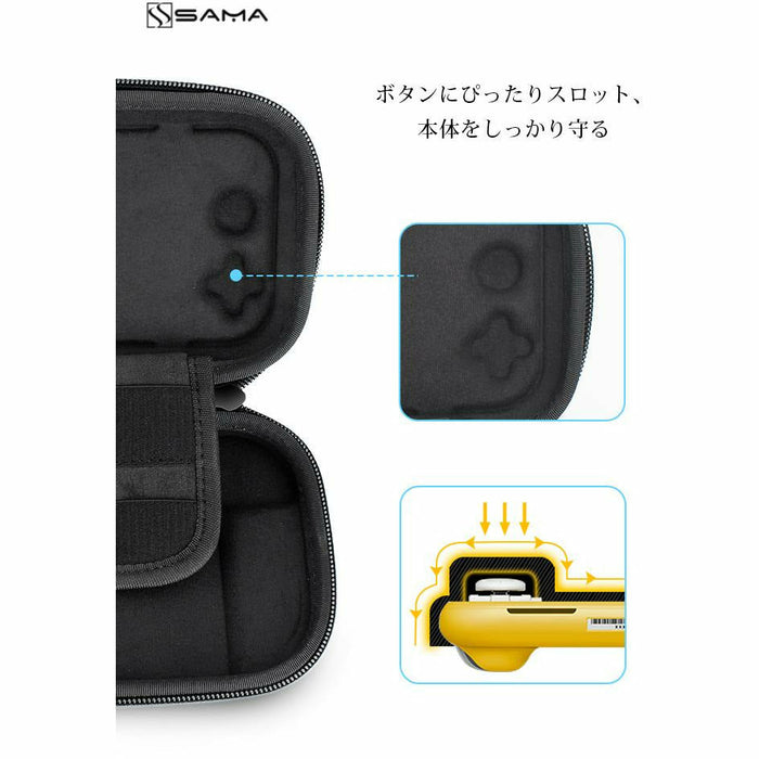 Protective Hard Case with Storage for Switch Lite Games (Blue)