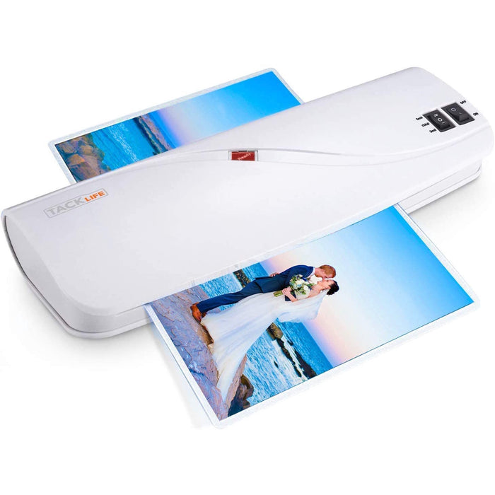 Thermal Laminator Hot & Cold Laminating Machine with 10 Laminator Pouches, Two Heat Settings