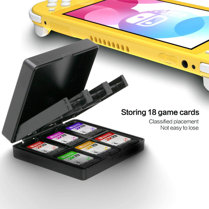 Accessories Kit for Nintendo Switch Lite, Travel Carry Case Nintendo...-Nintendo Switch Skins, Faceplates & Cases-HEATFUN-brands-world.ca