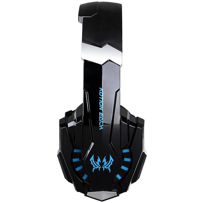 AFUNTA Gaming Headset for Playstation 4 PS4 New Xbox One Tablet PC 1, Blue-Gaming Headsets-AFUNTA-brands-world.ca