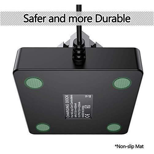 BENGOO Controller Charger Joy Con Compatible with Nintendo Switch, 4...-Nintendo Switch Power Cords & Charging Stations-Bengoo-brands-world.ca