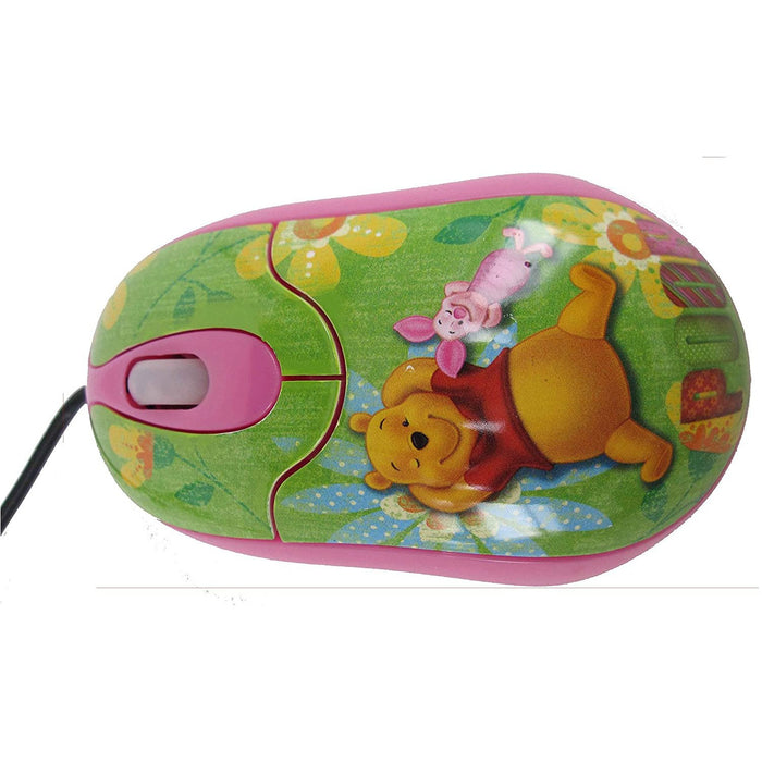 Disney Winnie The Pooh Optical Mouse-Wired Mice-DISNEY-brands-world.ca