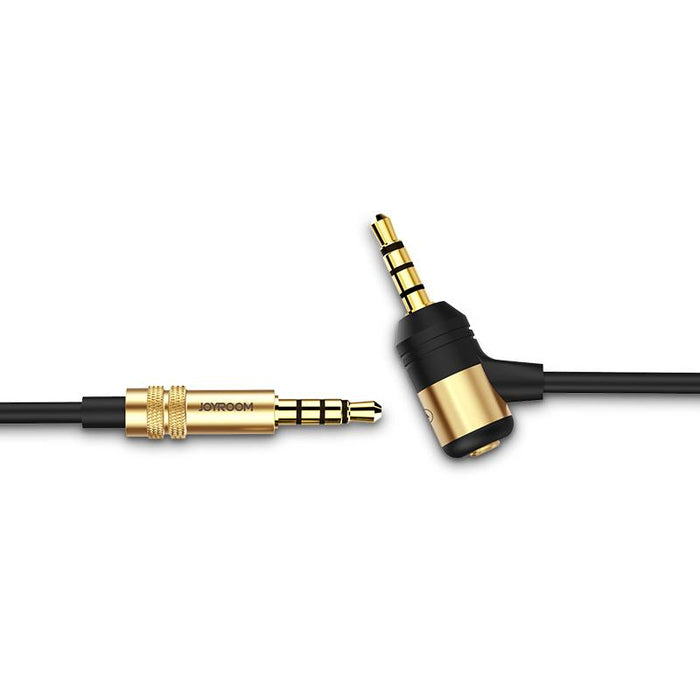 HANDS FREE AUX CABLE WITH HD MIC CABLE 1M-Audio Cables-JOYROOM-brands-world.ca