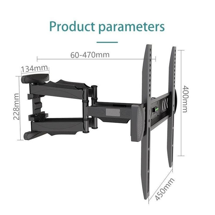 TV Wall Mount Full Motion for Most 32-58 Inches LED LCD TV/Monitor 400x400 vesa