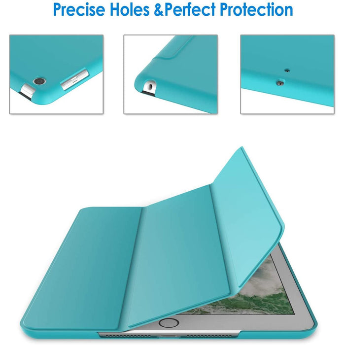 JETech Case for iPad (9.7-Inch, 2018/2017 Model, 6th/5th Generation), Blue-Tablet & iPad Cases-JETech-brands-world.ca