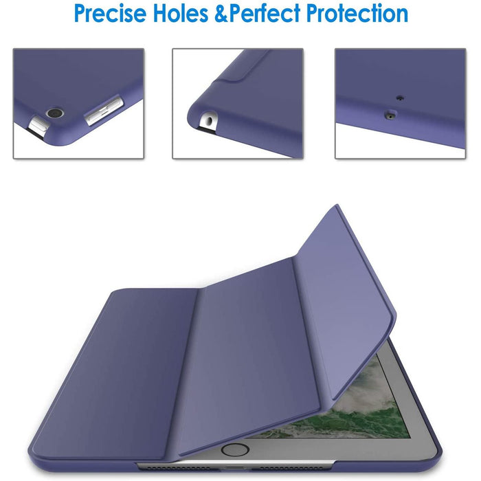 JETech Case for iPad (9.7-Inch, 2018/2017 Model, 6th/5th Generation), Purple-Tablet & iPad Cases-JETech-brands-world.ca