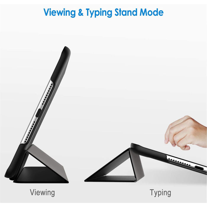 JETech Case for iPad Mini 5 (2019 Model 5th Generation), Smart Cover Black-Tablet & iPad Cases-JETech-brands-world.ca