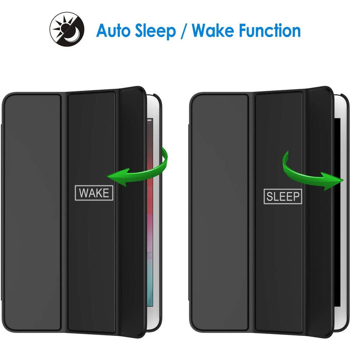 JETech Case for iPad Mini 5 (2019 Model 5th Generation), Smart Cover Black-Tablet & iPad Cases-JETech-brands-world.ca