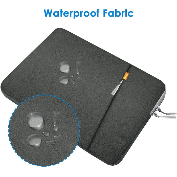 JETech Laptop Sleeve for 13.3-Inch Notebook Tablet iPad Tab, 13.3-Inch, Grey-Laptop Sleeves-JETech-brands-world.ca