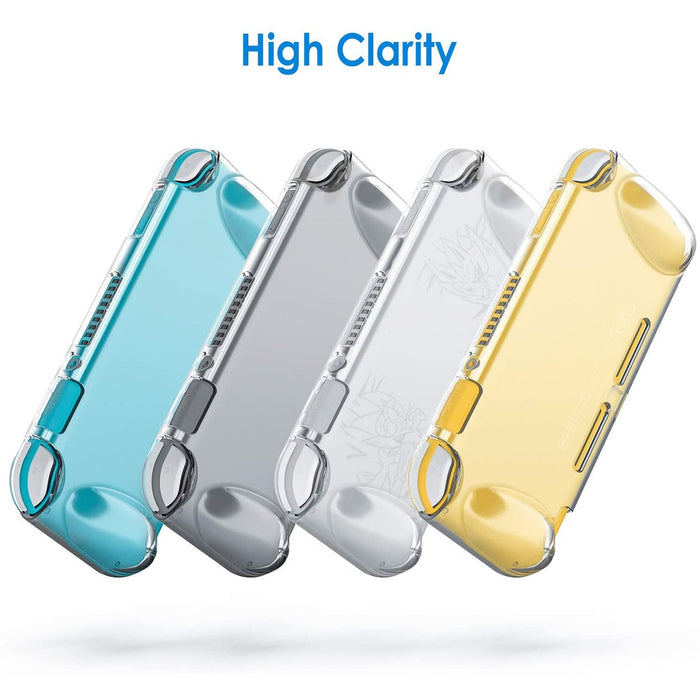 JETech Protective Case for Nintendo Switch Lite 2019, Grip Cover HD Clear-Nintendo Switch Skins, Faceplates & Cases-JETech-brands-world.ca
