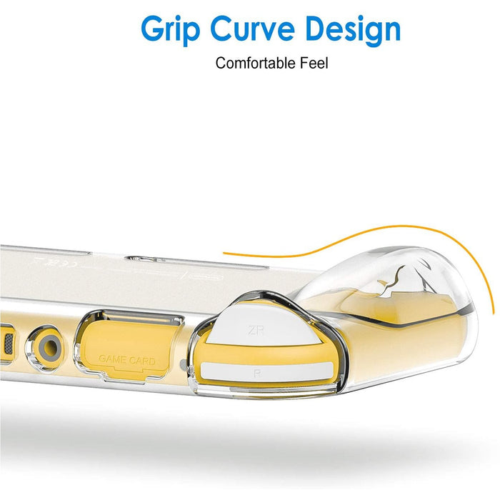 JETech Protective Case for Nintendo Switch Lite 2019, Grip Cover HD Clear-Nintendo Switch Skins, Faceplates & Cases-JETech-brands-world.ca