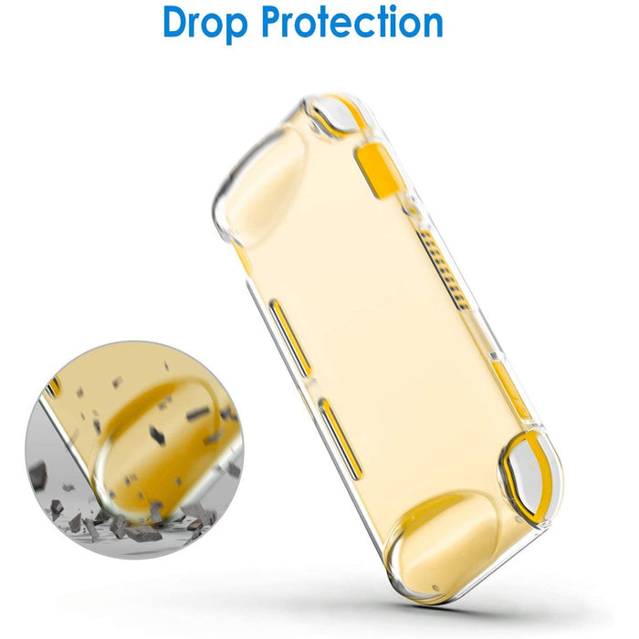 JETech Protective Case for Nintendo Switch Lite 2019, Grip Cover HD Clear-Nintendo Switch Skins, Faceplates & Cases-JETech-brands-world.ca