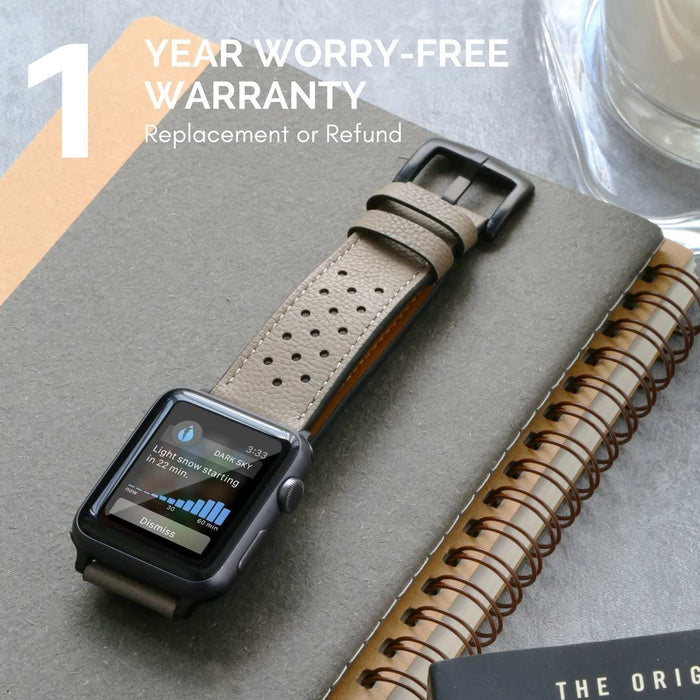 Mifa Compatible w/Apple Watch Band 5 4 44mm 42mm 40mm / 38mm, Oyster-Apple Watch Bands & Straps-MODERN IDEAS-brands-world.ca