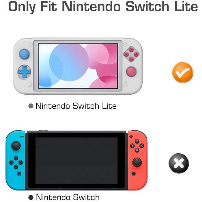 MoKo Case for Nintendo Switch Lite - Zacian and Zamazenta Edition, Light Gray-Nintendo Switch Skins, Faceplates & Cases-MoKo-brands-world.ca