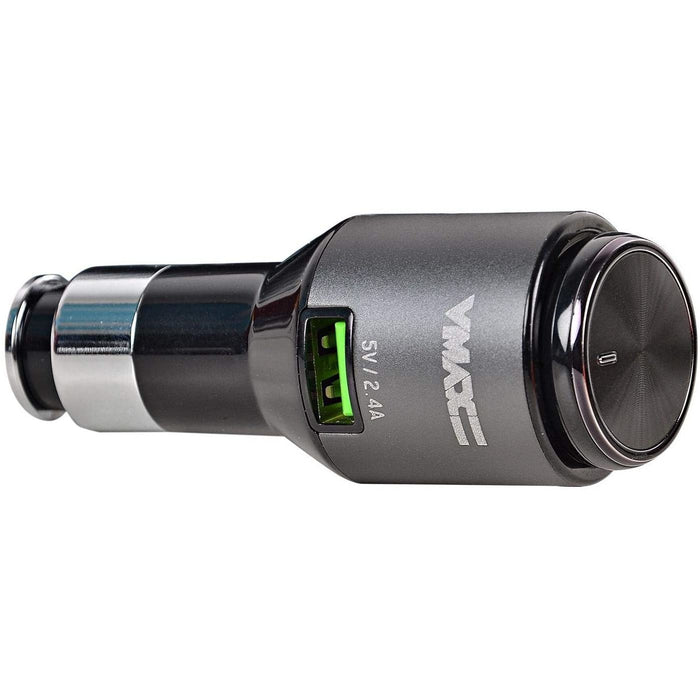 Mono Bluetooth Headset Earphone and USB Car Charger-Bluetooth Headsets-V-MAX-brands-world.ca