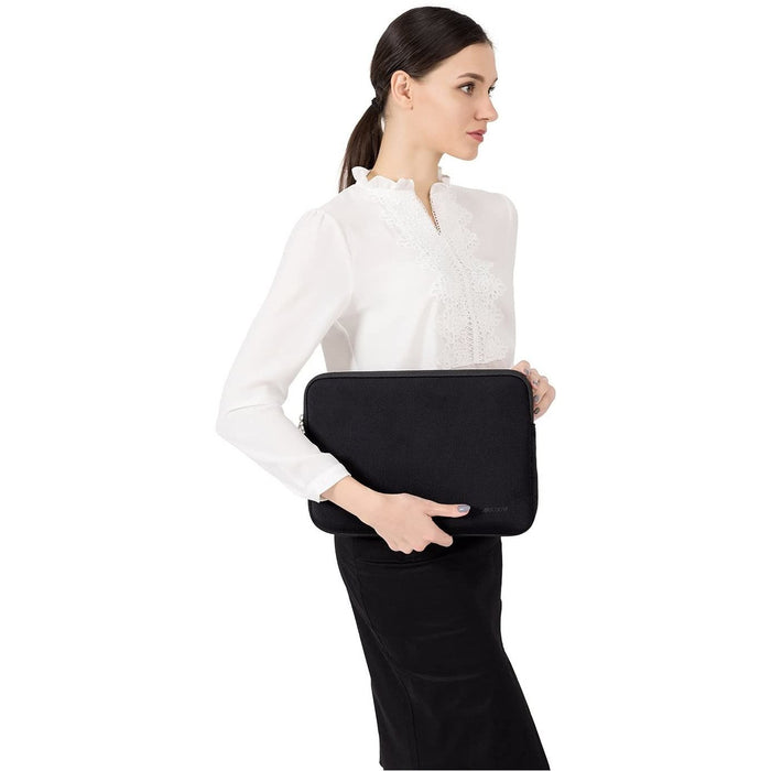 MOSISO Laptop Sleeve Compatible with 2020 2019 MacBook Pro 15-16 Inch, Black-Laptop Sleeves-MOSISO-brands-world.ca