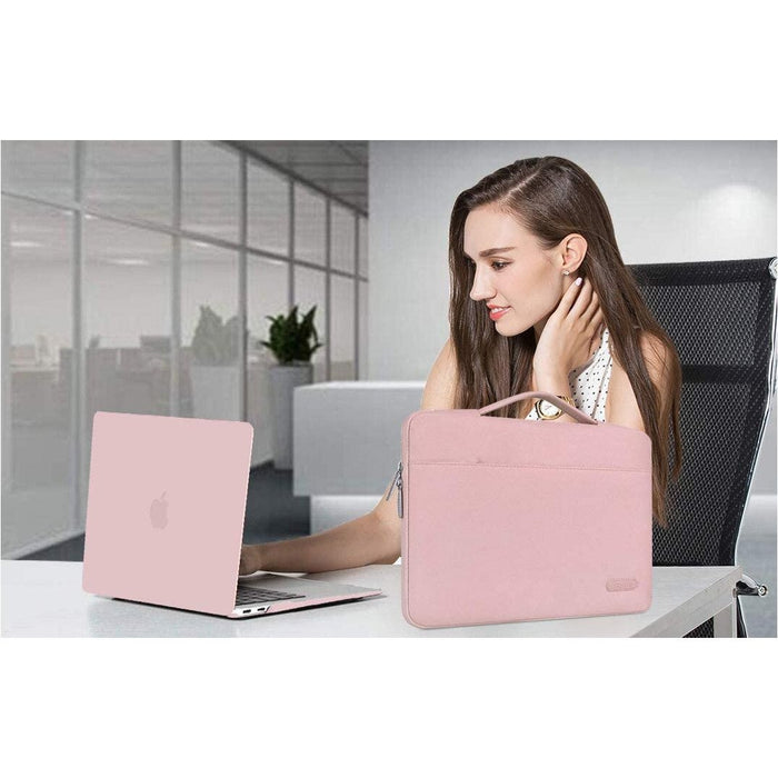 MOSISO MacBook Air 13 inch Case 2020 2019 2018 Release A2337 M1 Rose Quartz-MacBook Cases-MOSISO-brands-world.ca