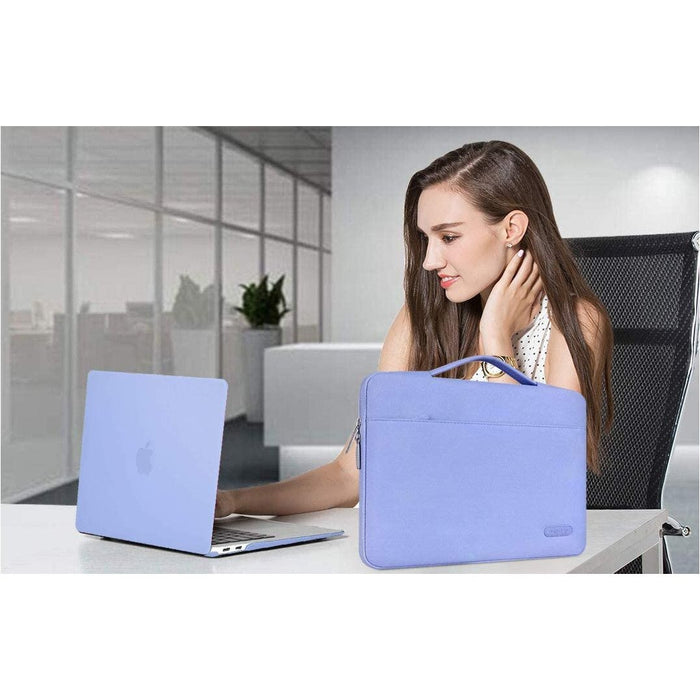 MOSISO MacBook Air 13 inch Case 2020 2019 2018 Release A2337 M1 Serenity Blue-MacBook Cases-MOSISO-brands-world.ca