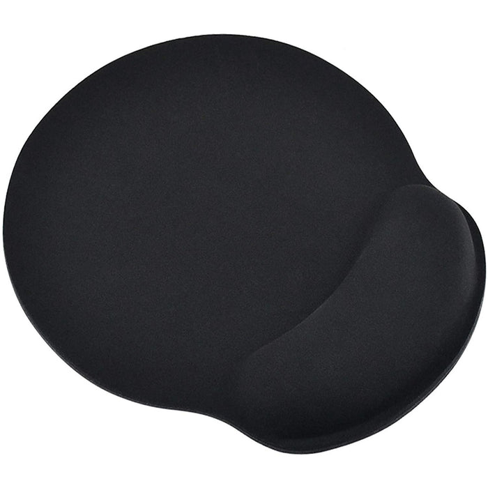 Mouse Pad, KATUMO Ergonomic Design Memory Foam Pad Wrist Rest Black x1-Mouse & Wrist Pads-KATUMO-brands-world.ca