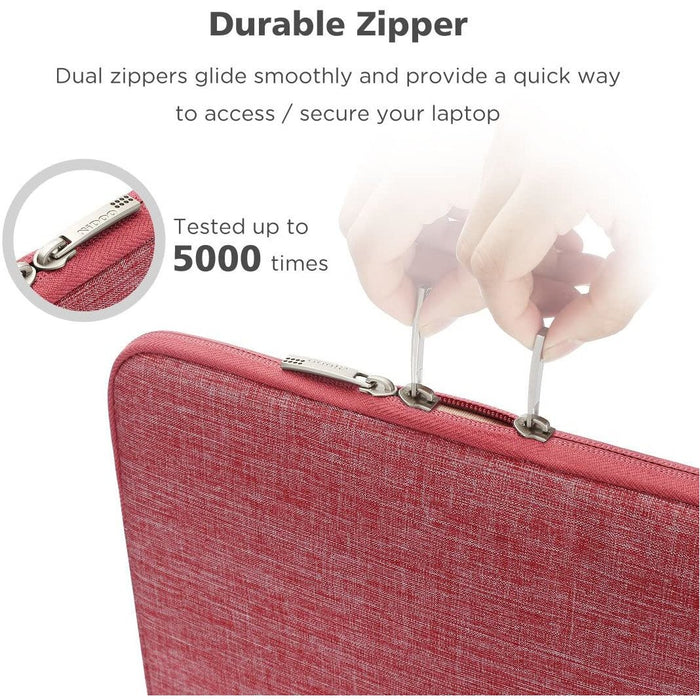 NIDOO 13.3 Inch Laptop Sleeve Case Water 13-13.3 / MacBook Air, Pink-Laptop Sleeves-NIDOO-brands-world.ca