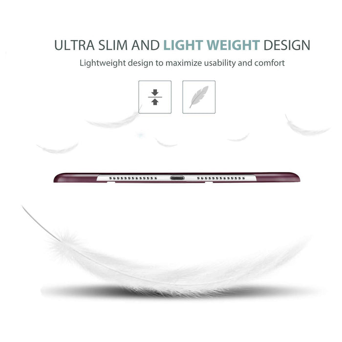 ProCase iPad 10.2 Case 2019 7th Generation Case, Slim Stand Hard Wine-Tablet & iPad Cases-Procase-brands-world.ca