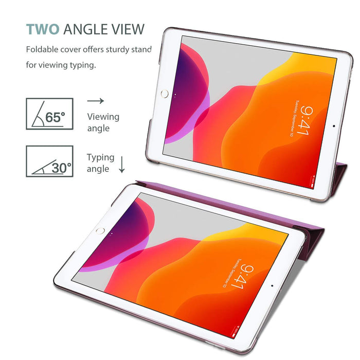 ProCase iPad 10.2 Case 2019 7th Generation Case, Slim Stand Hard Wine-Tablet & iPad Cases-Procase-brands-world.ca