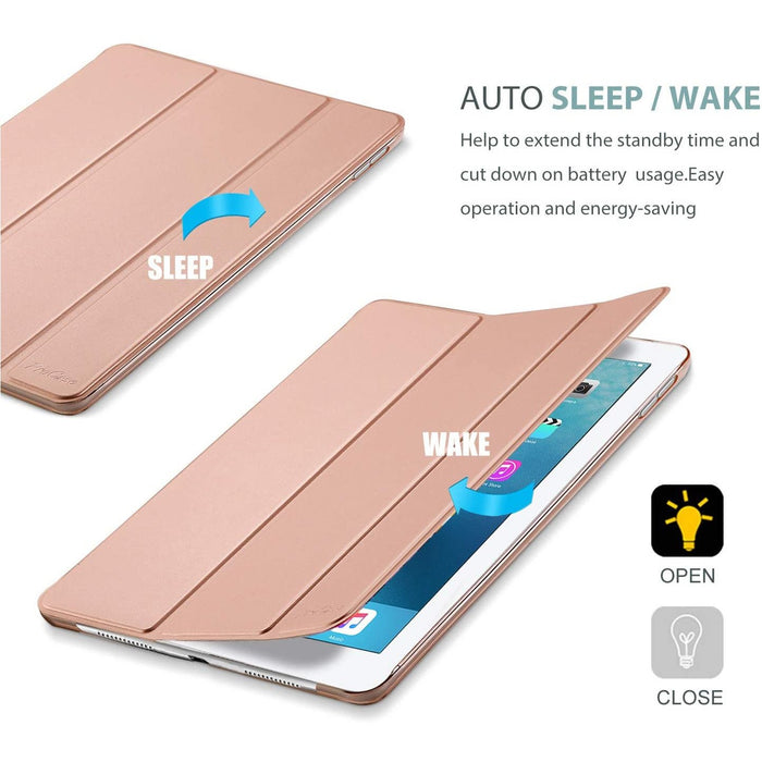 ProCase iPad Pro 9.7 Case 2016, Ultra Slim Lightweight Stand Smart Rosegold-Tablet & iPad Cases-Procase-brands-world.ca