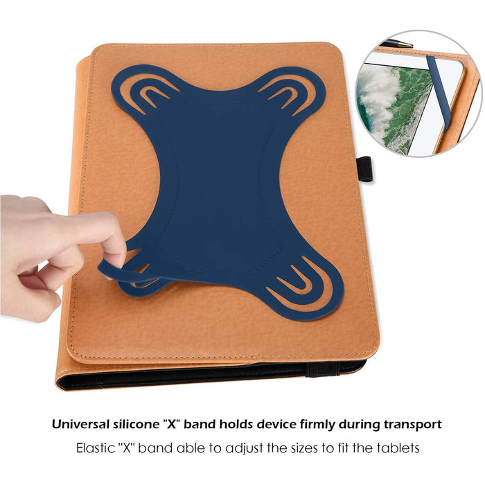 ProCase Universal Case for 9-10 inch Tablet, 9-10.1 tablet, Navy-Tablet & iPad Cases-Procase-brands-world.ca