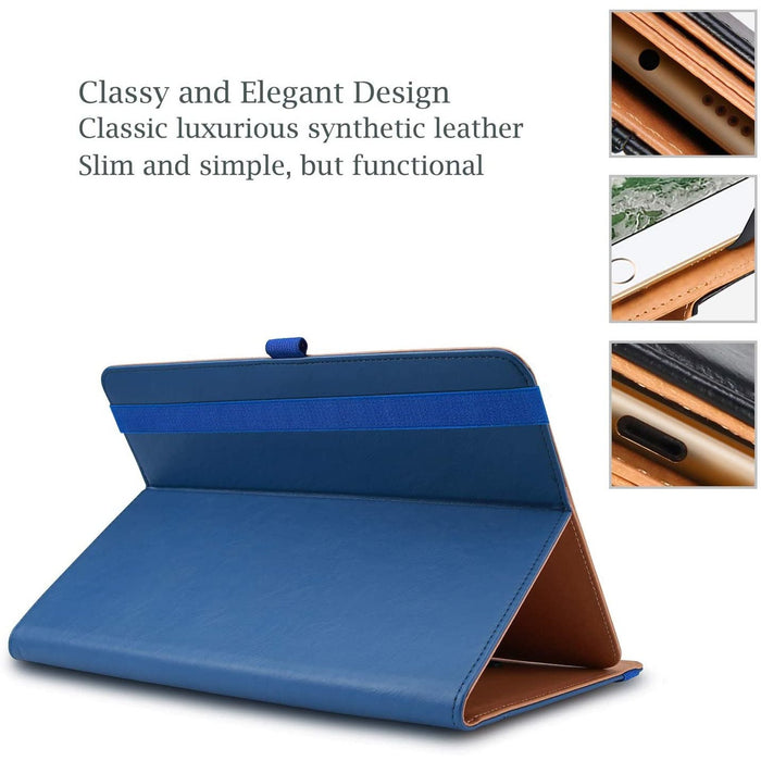 ProCase Universal Case for 9-10 inch Tablet, 9-10.1 tablet, Navy-Tablet & iPad Cases-Procase-brands-world.ca