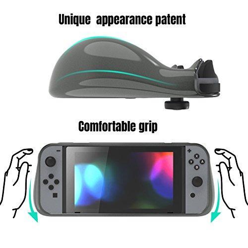 Protective Case for Nintendo Switch, Heat Dissipation Black-Nintendo Switch Skins, Faceplates & Cases-SAMA-brands-world.ca