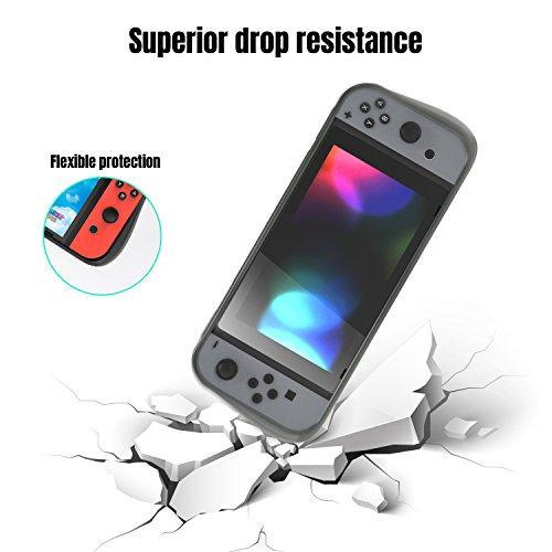 Protective Case for Nintendo Switch, Heat Dissipation Black-Nintendo Switch Skins, Faceplates & Cases-SAMA-brands-world.ca