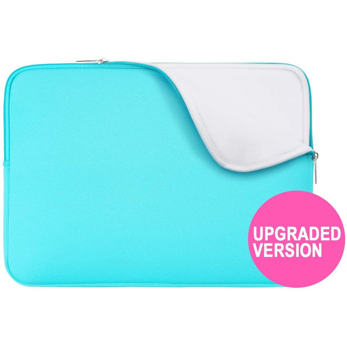 RAINYEAR 15-15.4 Inch Laptop Sleeve Soft 15"-15.4", Blue(Upgraded Version)-Laptop Sleeves-RAINYEAR-brands-world.ca