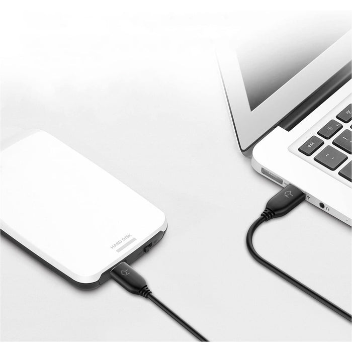 Rankie USB 3.0 Cable, Type A to A, 6 Feet, Black-Computer USB Cables-Rankie-brands-world.ca