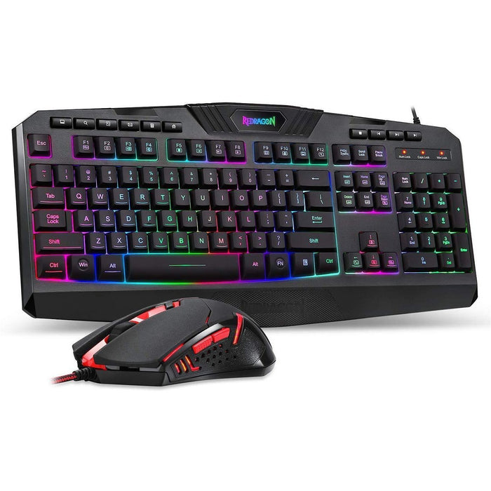 Redragon S101 Gaming Keyboard and Mouse Combo, RGB LED-Keyboard & Mouse Combos-Redragon-brands-world.ca