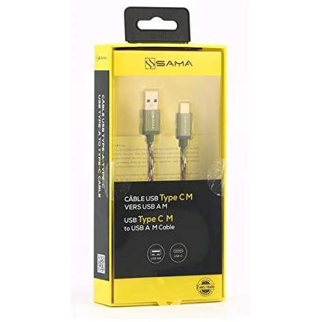 SA-50205-SAMA USB 2.0 to USB Type C Data Cable 3FT ( 1M )-USB C Cable-SAMA-brands-world.ca