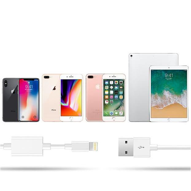 SA-GW282 Audio Splitter Cable Phone Charging Adapter 2 in 1 USB 1M-iPhone Chargers & Cables-SAMA-brands-world.ca