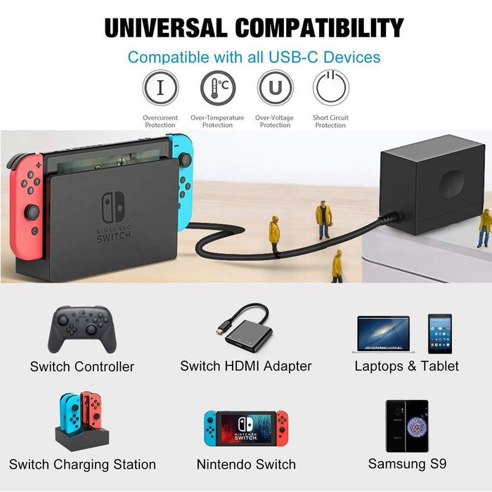 SA-SW001-Nintendo Switch Power Cords & Charging Stations-YCCSKY-brands-world.ca
