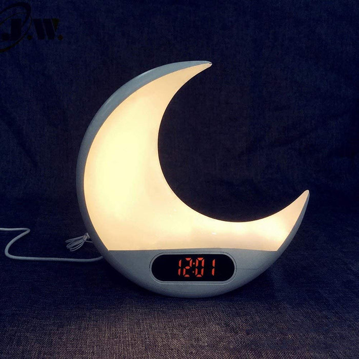 SAMA Half Moon Double Side Sunrise Sunset Sleep Trainer with Remote control, 7 colors-Sleep Tech-SAMA-brands-world.ca