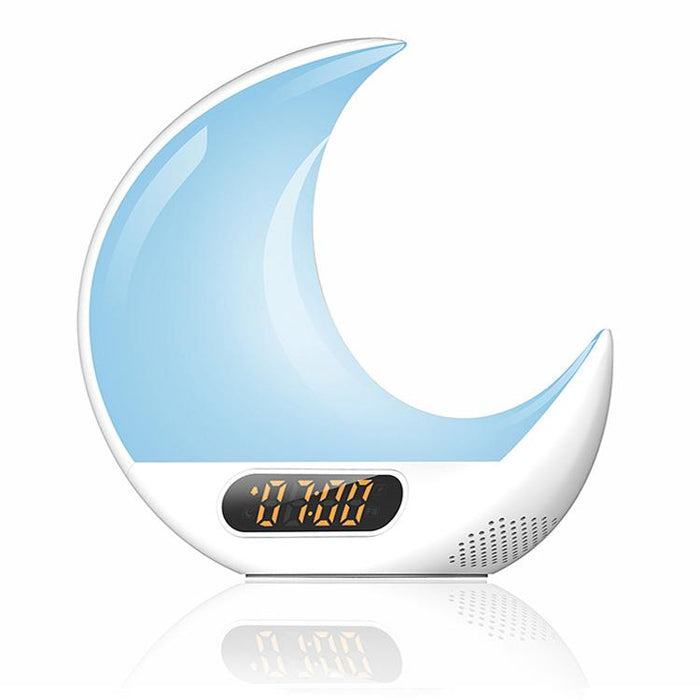 SAMA Half Moon Double Side Sunrise Sunset Sleep Trainer with Remote control, 7 colors-Sleep Tech-SAMA-brands-world.ca