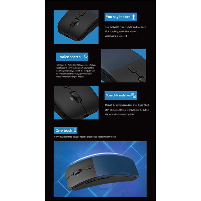 SAMA Intelligent Translation Mouse Blue color-Wireless Mice-SAMA-brands-world.ca